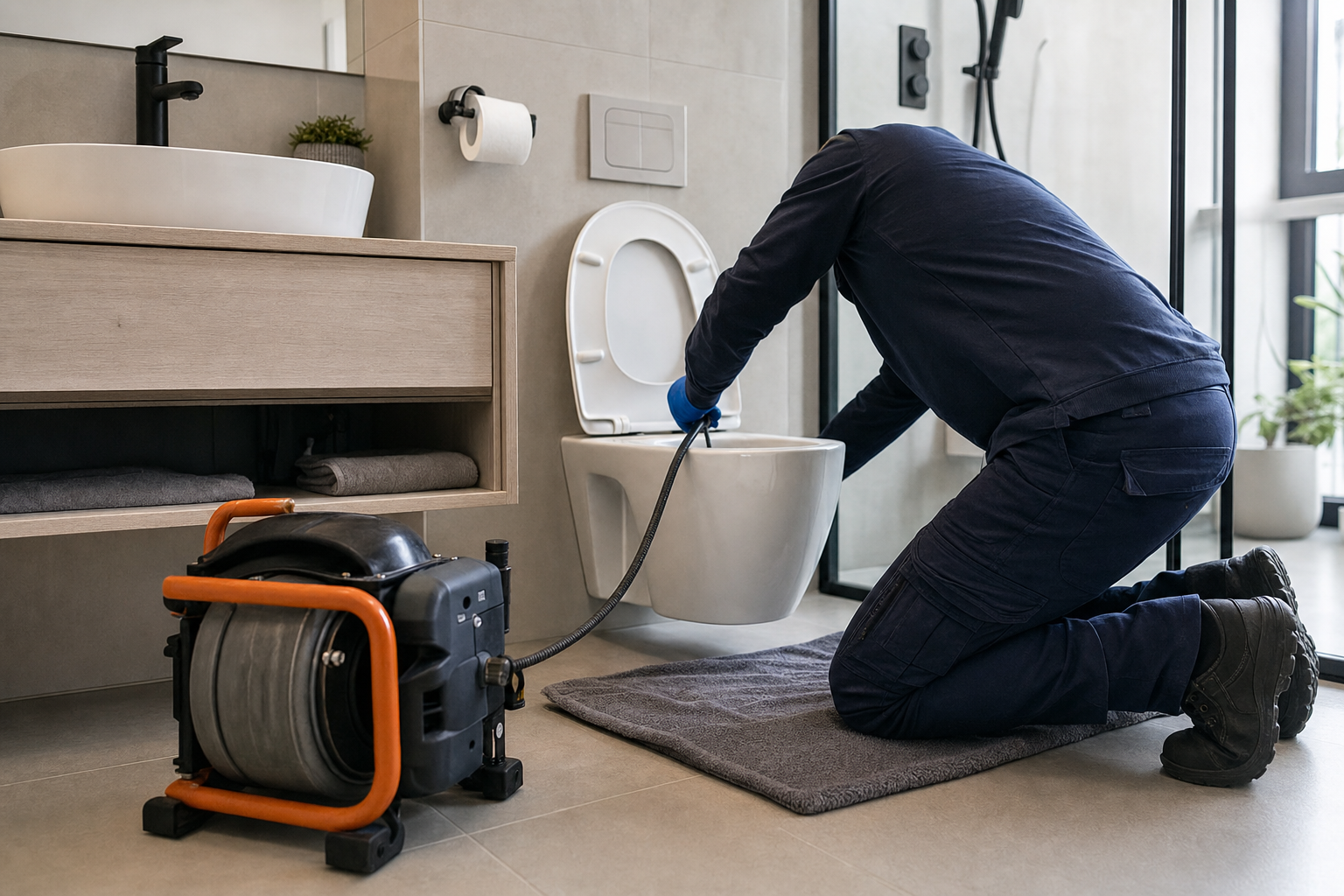 Blocked Drains Gidea Park service image
