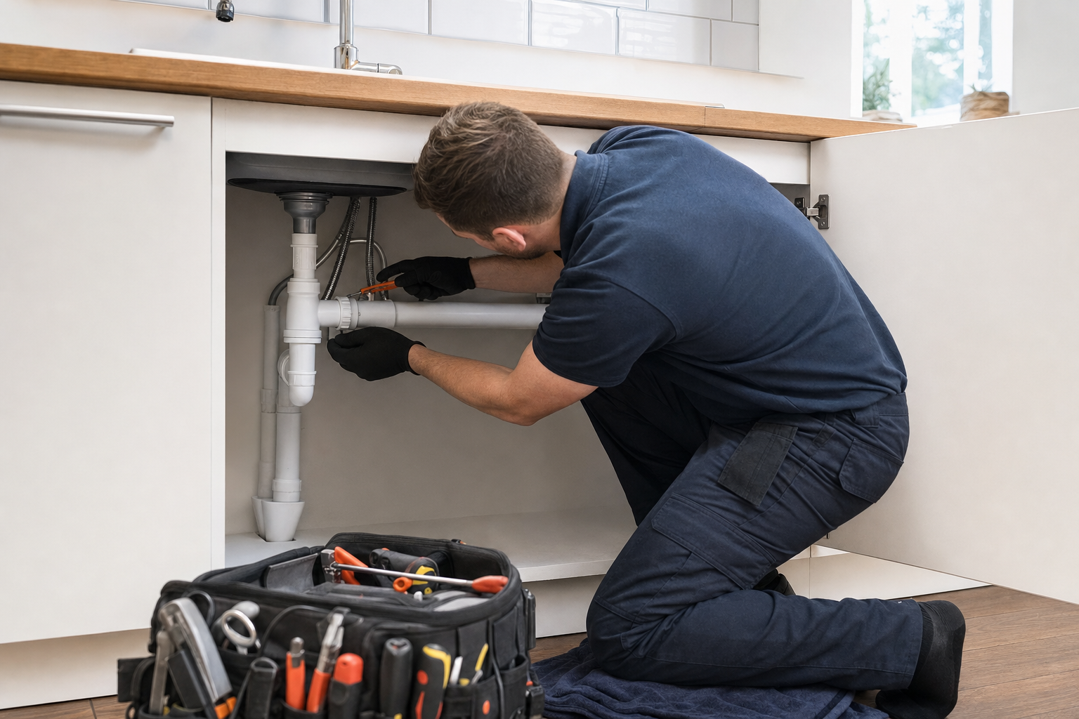 Kitchen Plumbing Gidea Park service image